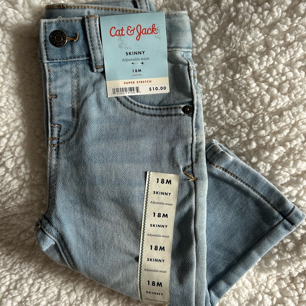 Cat & Jack Blue Skinny Jeans
